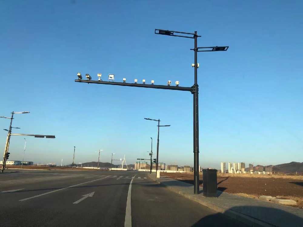 平度市黑龙江佳木斯综合路灯杆项目